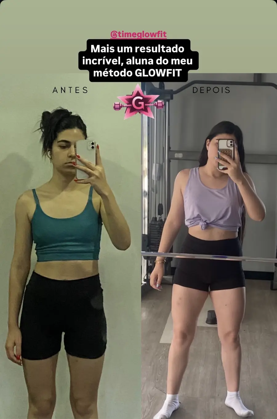 Transformação 5 do método GlowFit 5