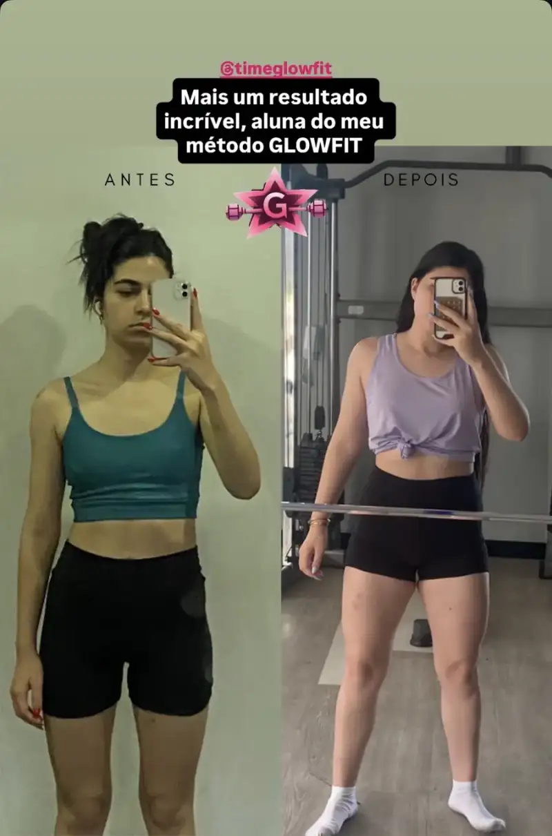 Transformação 5 do método GlowFit 5